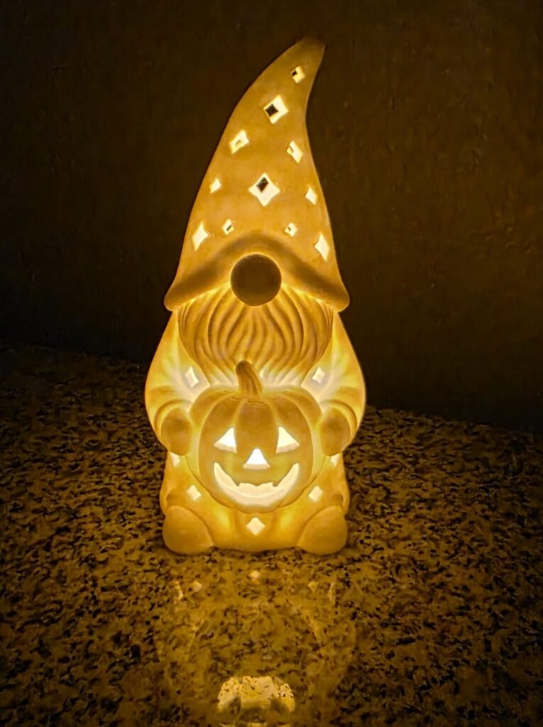 Pumpkin Glow Gnome